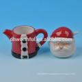 2016 Christmas Santa ceramic milk and sugar pot